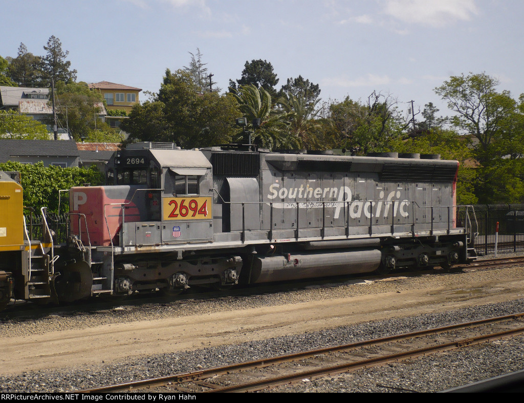Ex SP SD40M-2 In Helper Service